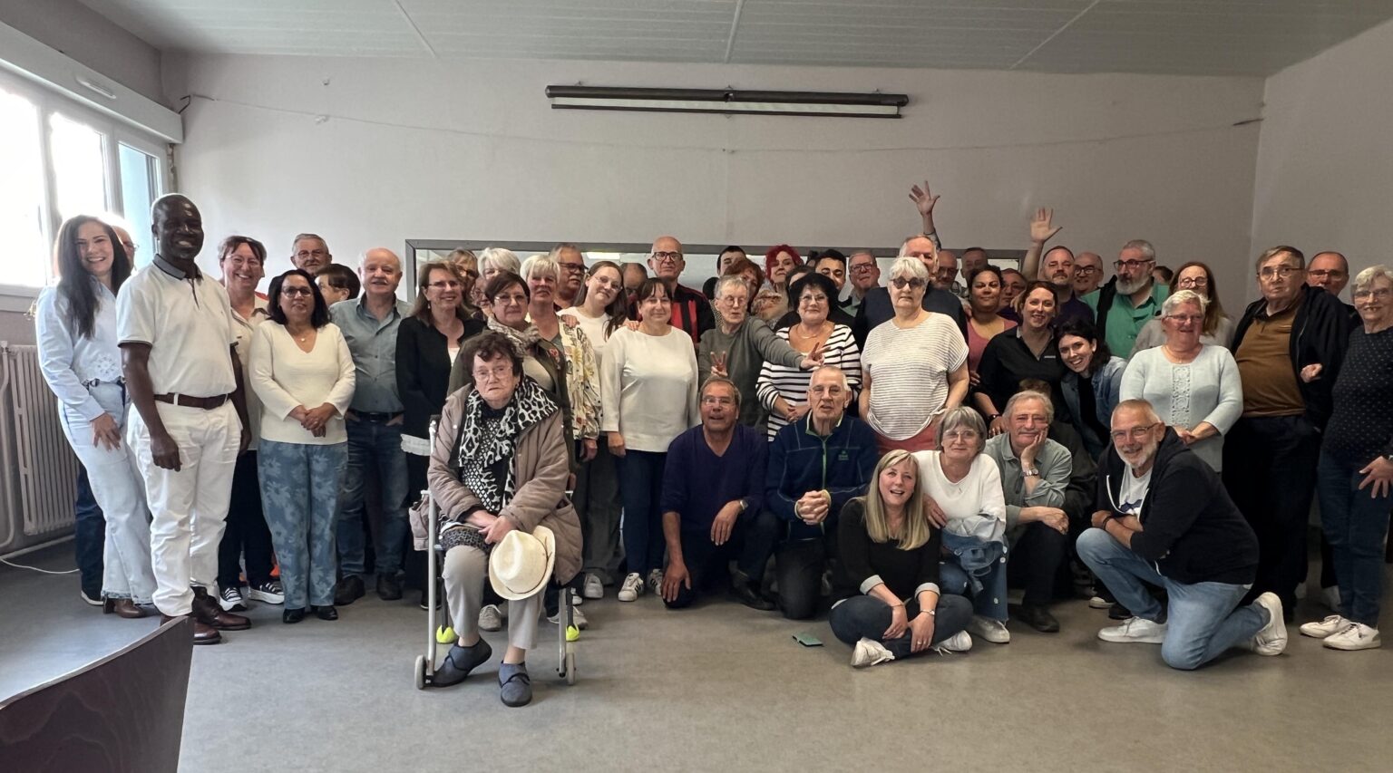 Photo des bénévoles du CASC Hayange