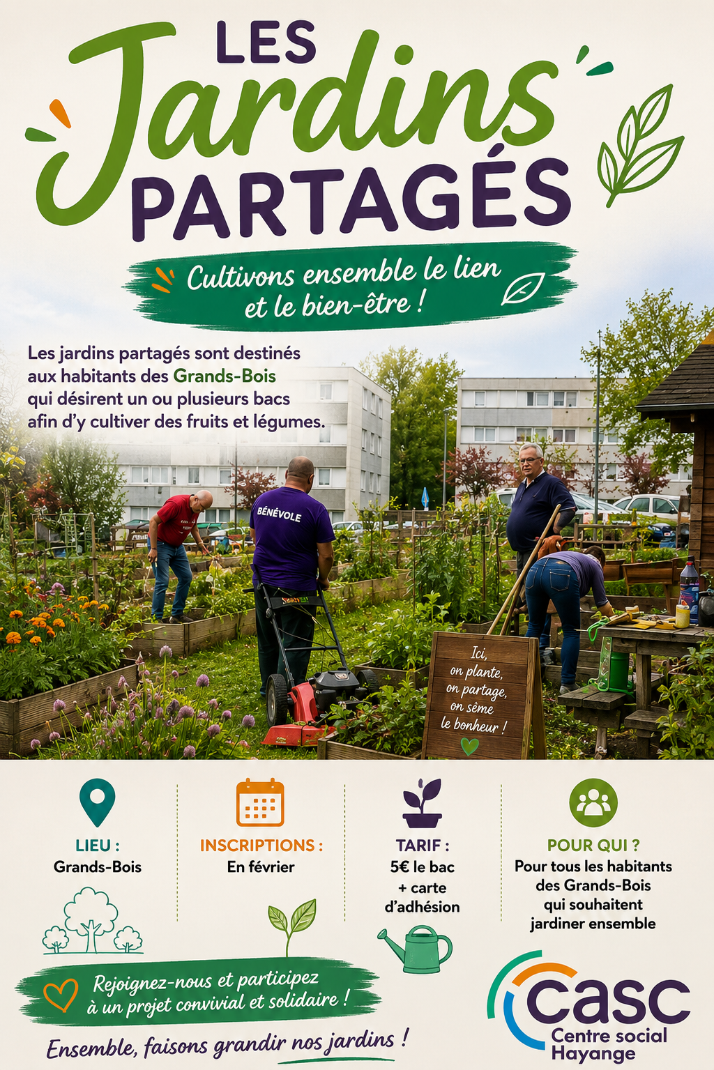 Jardins partagés